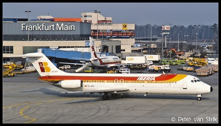 19860326 Iberia DC9-32 EC-BPG  FRA 16021986 (8038264)