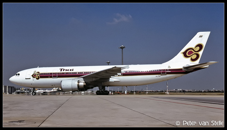 19961942 Thai A300B4-600R HS-TAF  BKK 11121996