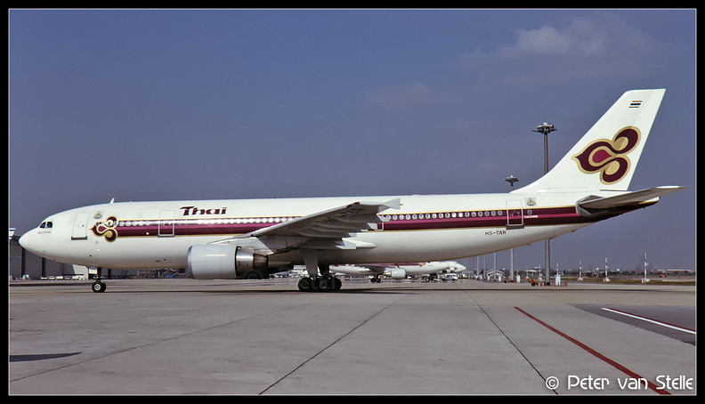 19962013 Thai A300B4-600R HS-TAR  BKK 11121996