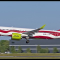 20230614 185533 6126690 AirBaltic A220-300 YL-ABN LatvianFlag-colours AMS Q2