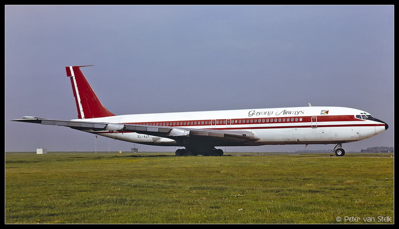 19940121 GuyanaAirways B707-344B EL-AJT  MSE 14051994