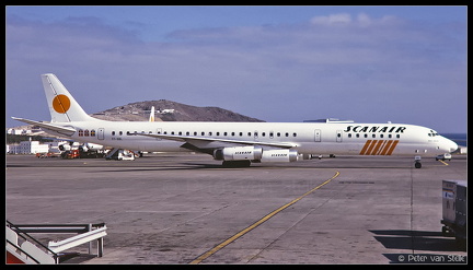 19880119 Scanair DC8-63 OY-SBL  LPA 23011988