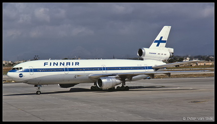 19861528 Finnair DC10-30 OH-LHA  PMI 13091986