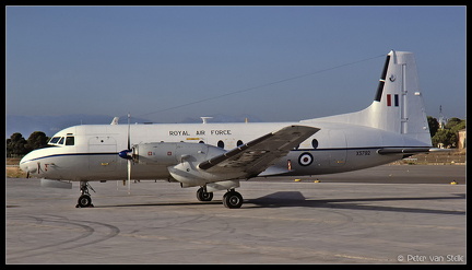 19861731 Royal Air Force HS748-CC2 XS792  PMI 16091986