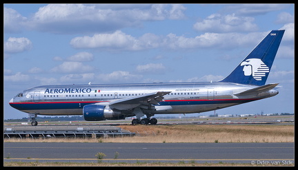 3006724 Aeromexico B767-200 XA-OAM  CDG 22082009