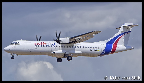 8043865 Swiftair ATR72 EC-MKE  PMI 11082016
