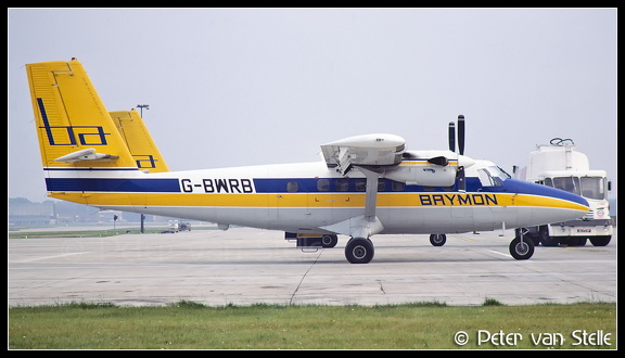 19820931 Brymon DHC6-300 G-BWRB  LGW 04081982