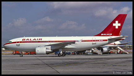 19861628 Balair A310-322 HB-IPK  PMI 14091986