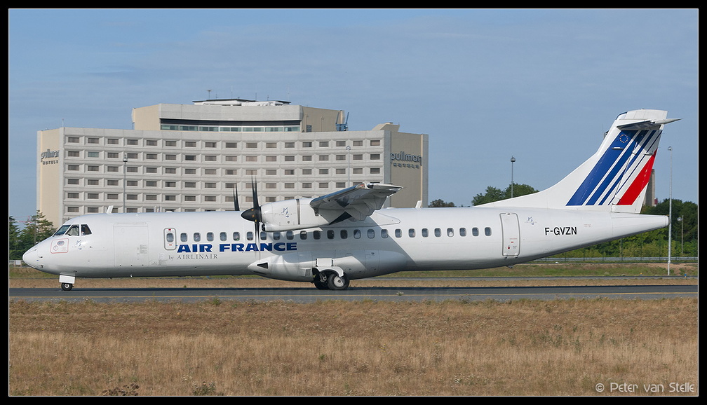 3006663 AirFranceByAirlinair ATR72-500 F-GVZN  CDG 22082009